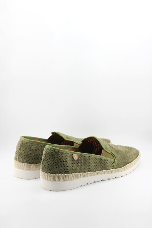 Verbenas Men Textured Slip-On Espadrille Loafers
